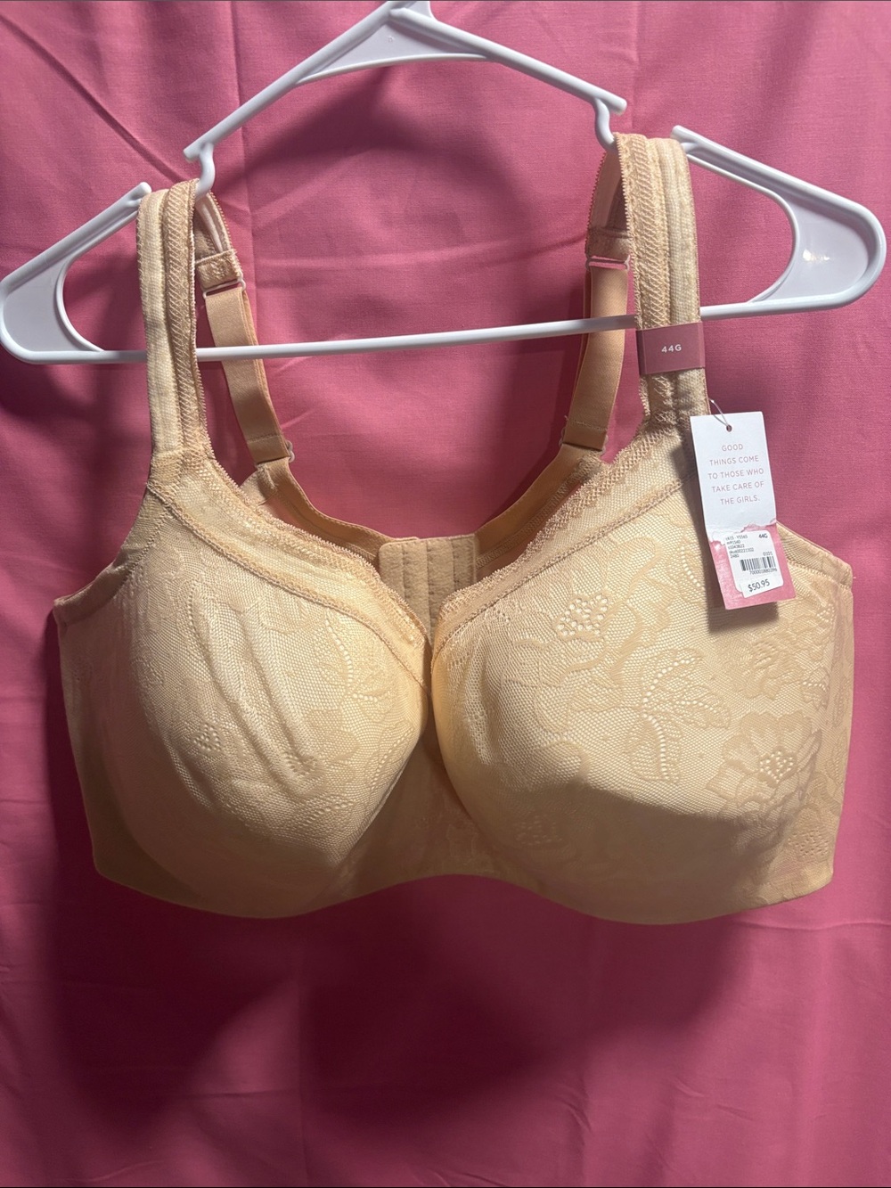 Lightly Lined Balconette in Beige